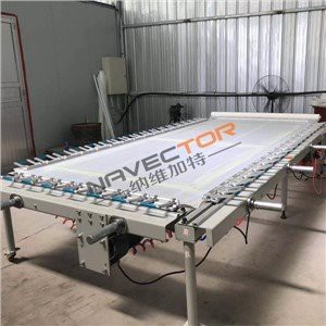 Screen Tensioning Streching Table For Wire Mesh Re-meshing
